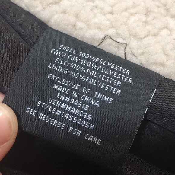 SAM EDELMAN black quilted Sherpa jacket - Picture 7 of 8